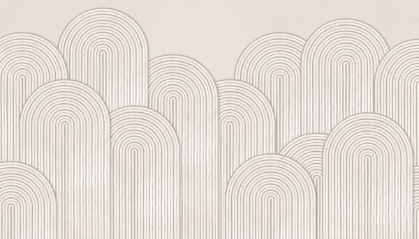 Fototapeten Symmetrische Bögen