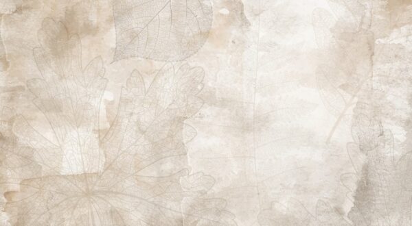 Fototapeten Blattabdruck