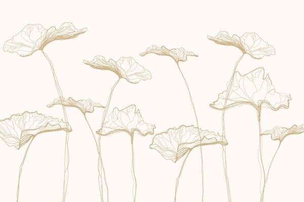 Fototapeten Blätterfächer