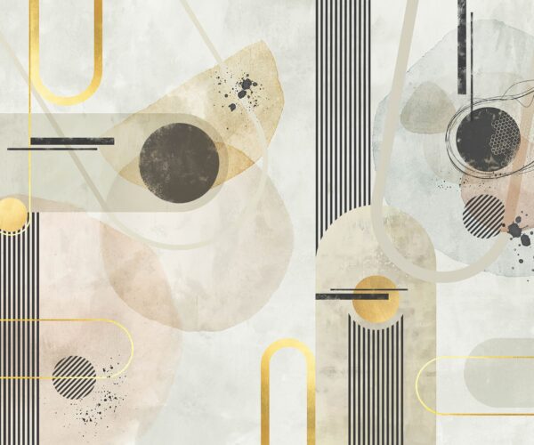 Fototapeten Geometrisches Flüstern