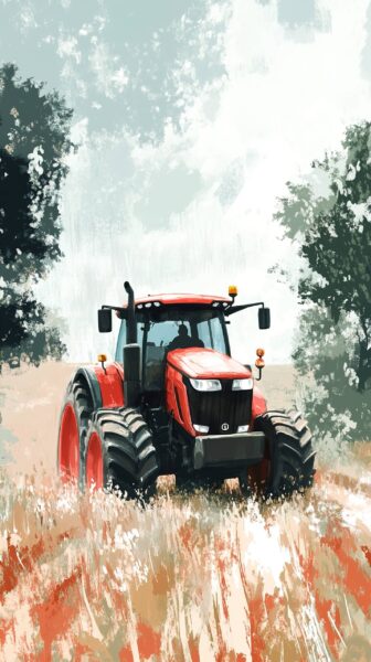 Fototapeten Roter Held des Feldes