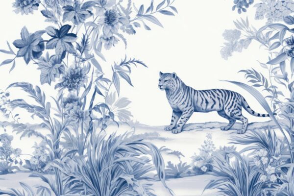 Fototapeten Blauer Dschungel