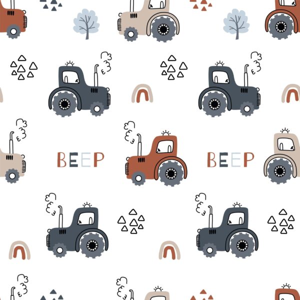 Fototapeten Die fröhliche Maschine