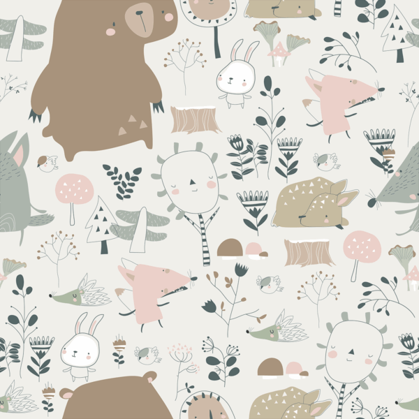 Fototapeten Waldtraumland