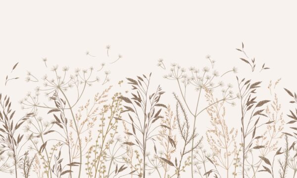 Fototapeten Zarte Wiesenträume