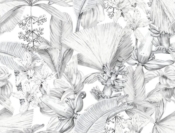 Fototapeten Botanische Eleganz