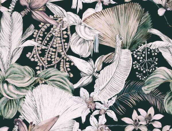 Fototapeten Grüne Harmonie