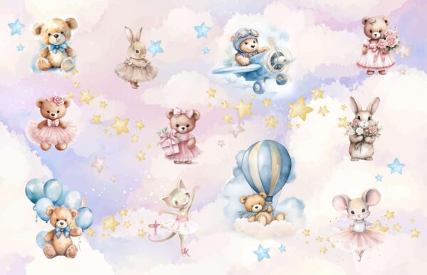 Fototapeten Zauberball für Babys