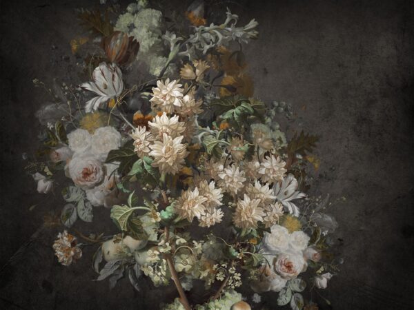 Fototapeten Geheimnisvoller Blumenstrauß