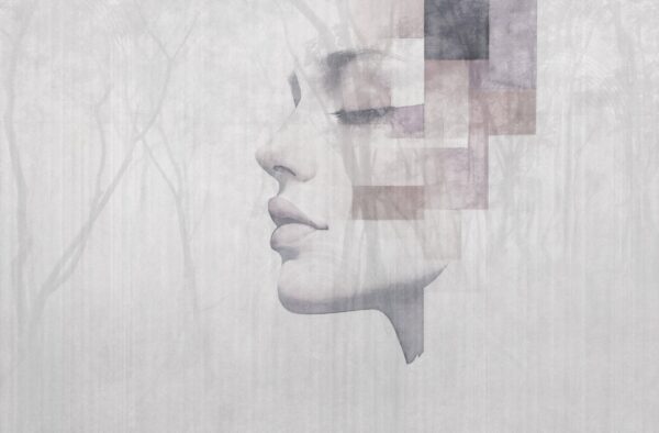 Fototapeten Mosaik der Gedanken