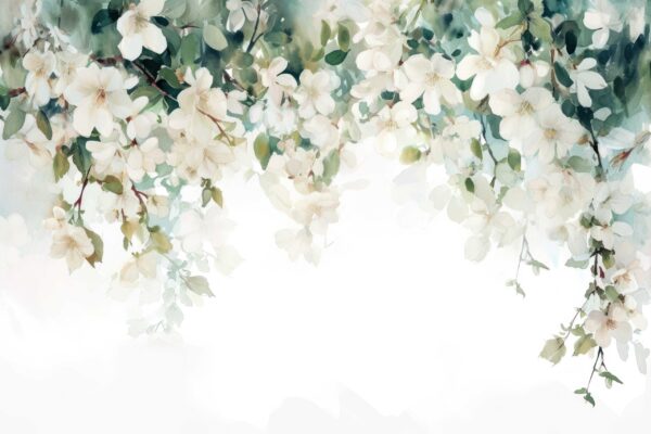 Fototapeten Blumenregen