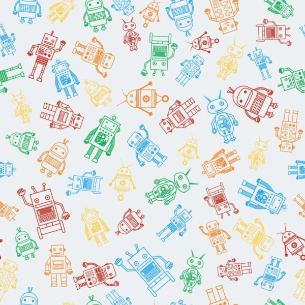 Fototapeten Colorbots