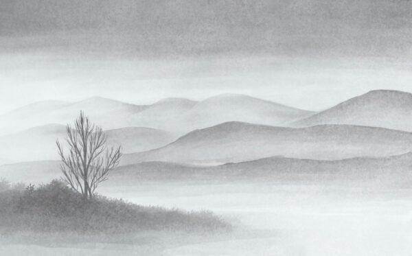 Fototapeten Nebeliger Horizont