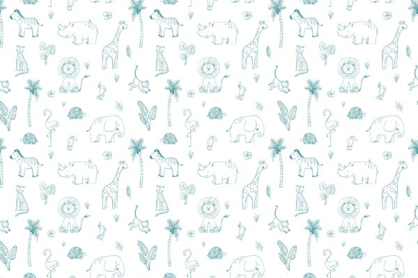 Fototapeten Dschungel im Seil