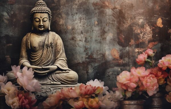 Fototapeten Blütenmeditation