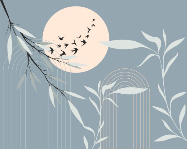 Fototapeten Windtanz