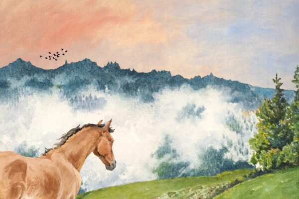 Fototapeten Eingefrorener Moment