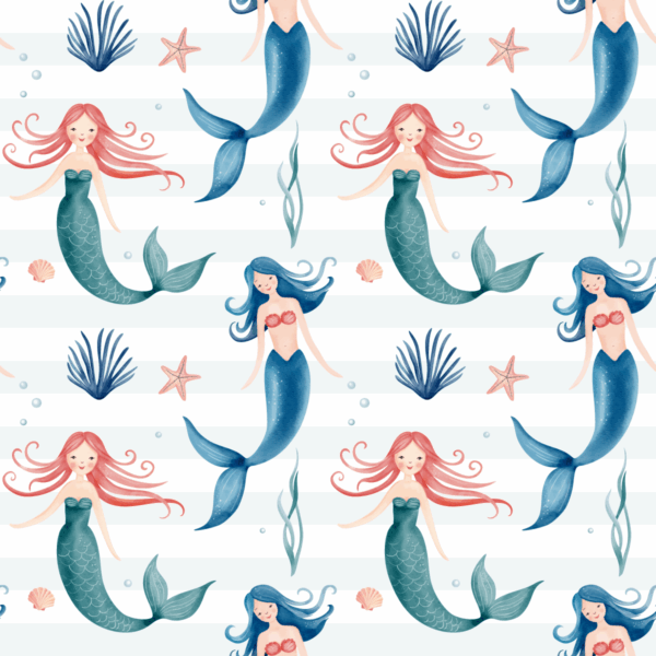 Fototapeten Meeresprinzessinnen