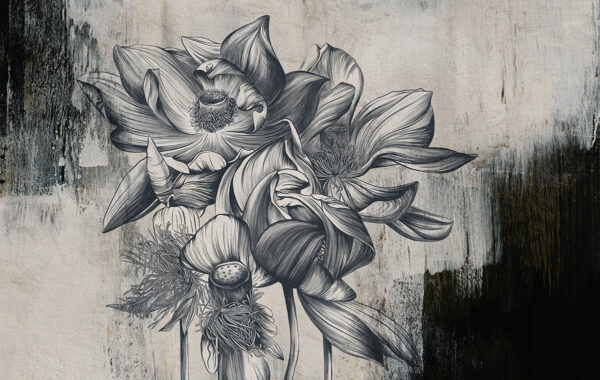 Fototapeten Das Schweigen der Lotusblumen