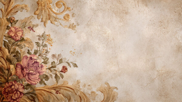 Fototapeten Shabby Chic Garten