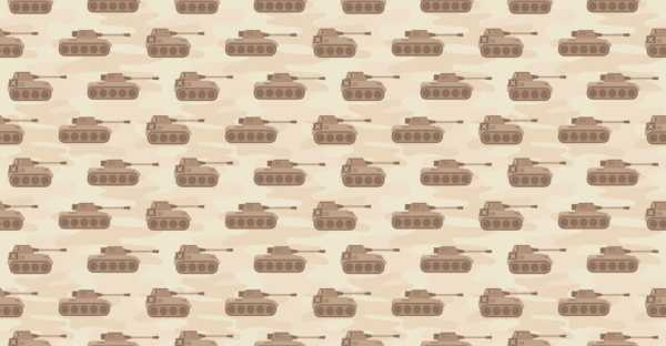 Fototapeten Beige Tarnpanzer