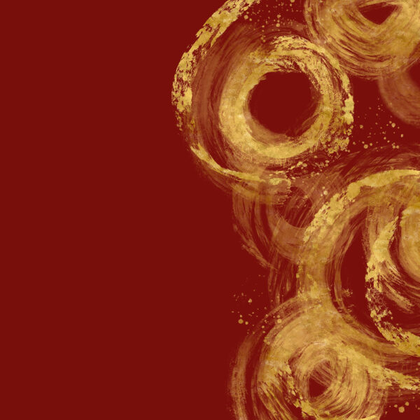 Fototapeten Burgunderrot und Gold