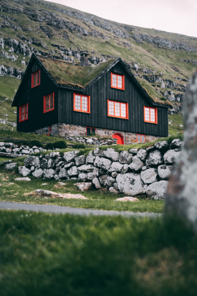 Fototapeten Skandinavisches Landhaus
