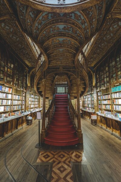 Fototapeten Historische Bibliothek