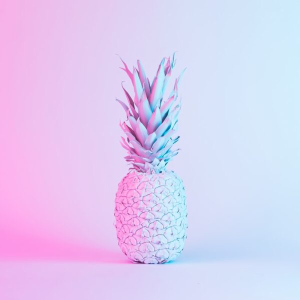 Fototapeten Ananas-Ombré