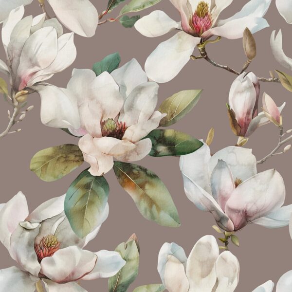 Fototapeten Weiße Magnolien