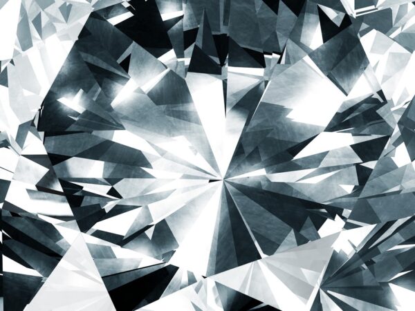 Fototapeten Diamantgeometrie