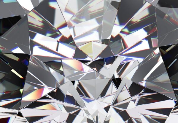 Fototapeten Diamantmosaik