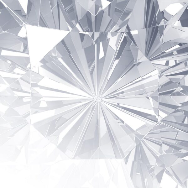 Fototapeten Diamantstruktur