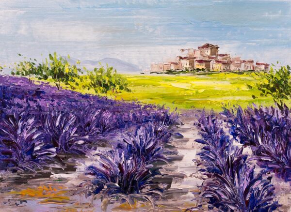 Fototapeten Lavendel in der Provence