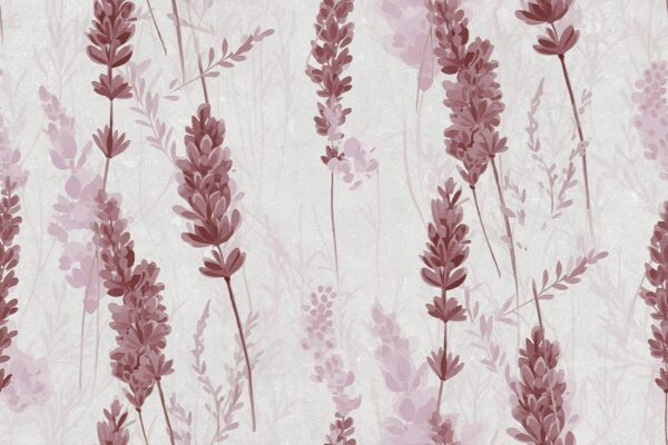 Fototapeten Pastell-Lavendel