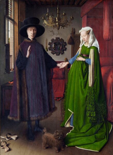 Fototapeten Porträt des Ehepaares Arnolfini