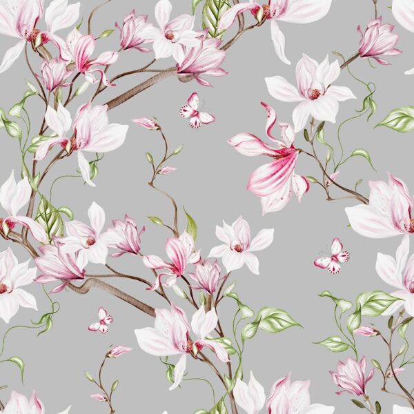 Fototapeten Romantische Magnolien