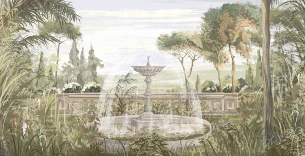 Fototapeten Italienischer Garten