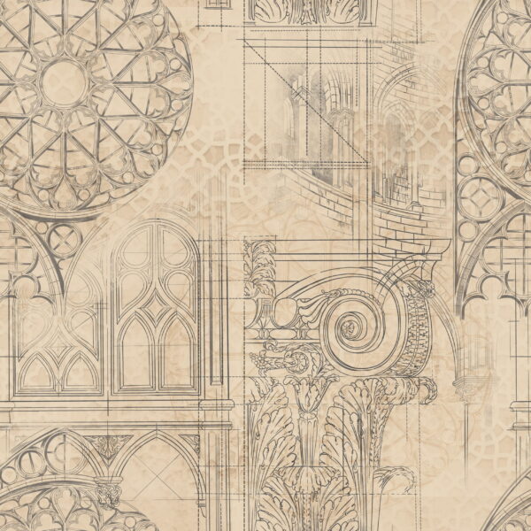 Fototapeten Architektonische Harmonie