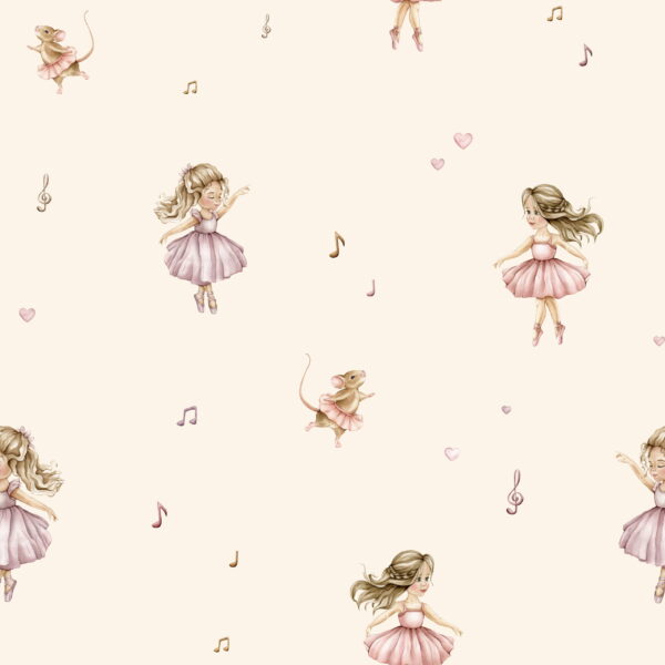 Fototapeten Kleine Ballerina