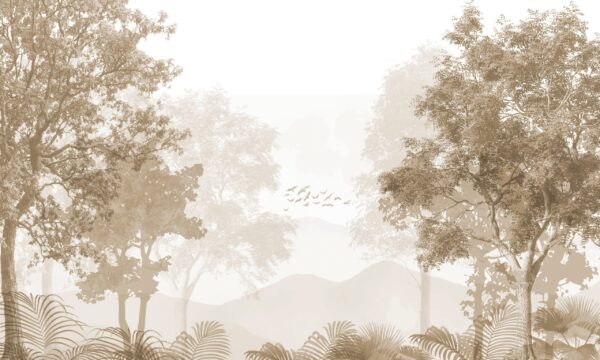 Fototapeten Beige Grove
