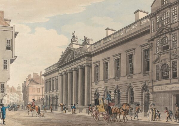 Fototapeten Historische Straße