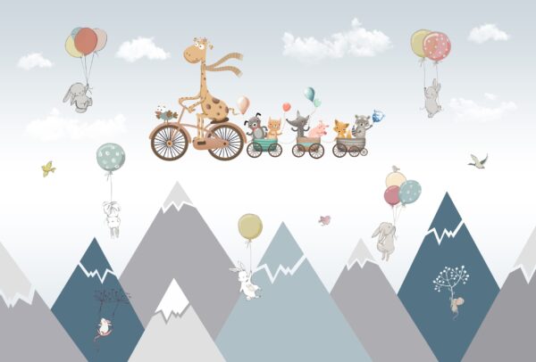 Fototapeten Das Animals on the Go Team