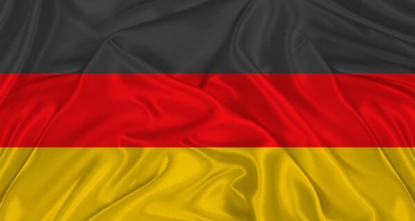 Fototapeten Deutsche Flagge