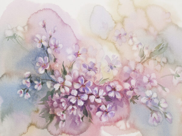 Fototapeten Pastellblüte