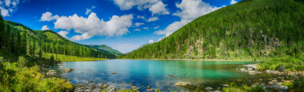 Fototapeten Bergsmaragdsee